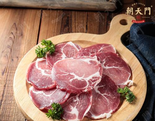 朝天门火锅加盟店重庆老肉片菜品图