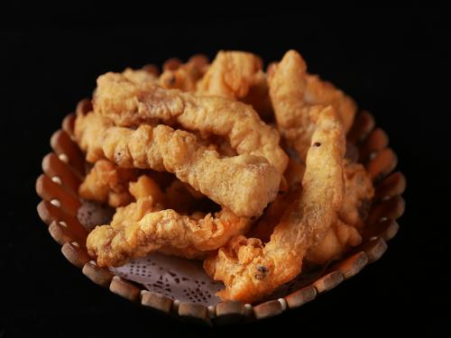 天府坝子火锅加盟店炸酥肉菜品图